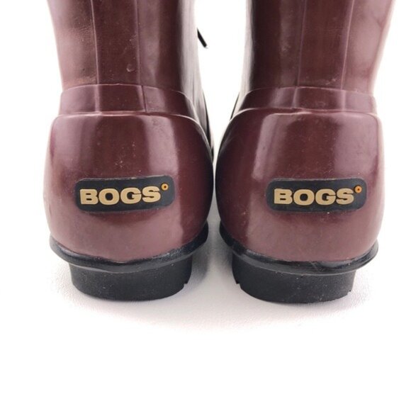 Bogs Becca Solids Waterproof Rubber Rain Boots 10 - Picture 13 of 13